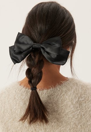 Pieces-Pcnella Xmas Bow Hairclip-Onesize
