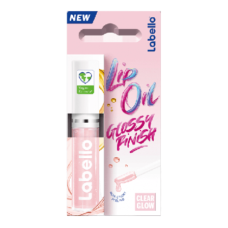 Labello Läppolja Lip Oil Transparent 5,5 ml Läppvård Dam Transparant