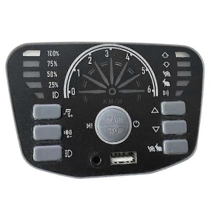 Lasten sähköajoneuvon 2.4G Bluetooth monitoiminen keskusohjauspaneeli sähköauton varaosille