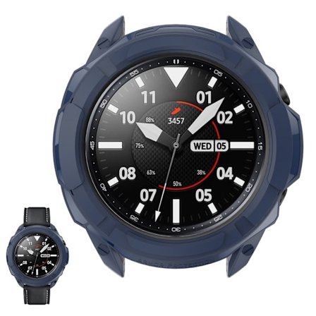 Samsung Galaxy Watch 3 (41mm) skyddande frame - mörkblå