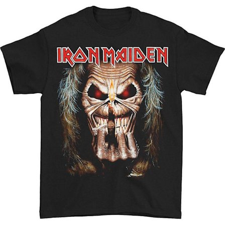Iron Maiden Eddie Candle Finger T-shirt
