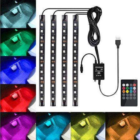 LED-sisävalaistus auto, auton LED-sisävalaistus RGB-FA2-