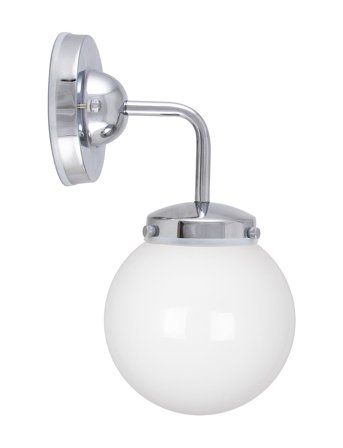 Globen Lighting Wall Lamp Lamp Alley Ip44 - Silver - ONE SIZE