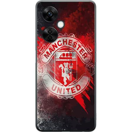 OnePlus Nord CE 3 Lite Läpinäkyvä kuori Manchester United F