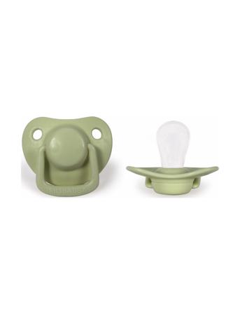 2-Pack Pacifiers - Pistachio 0-6 Months Filibabba Green