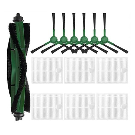 13 stk. for iRobot Roomba Combo Essential /Vac Essential Y0112 Robotstøvsuger Deler Vaskbar Mai