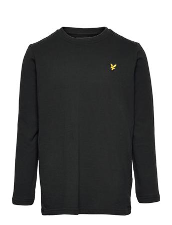 Classic L/S T-Shirt Langærmet T-shirt Sort Lyle & Scott Junior