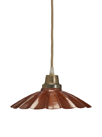 PR Home Ester Fönsterlampa Lampor Brun 24 cm