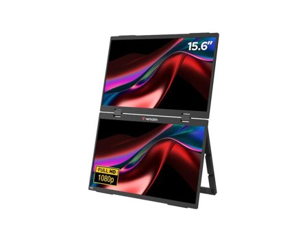 Verbatim Portable 15.6" FHD Dual