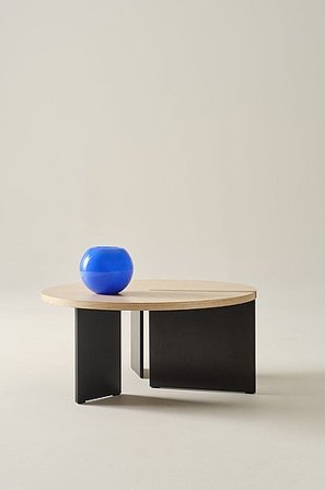 Jotex - Soffbord ø 80 Cm MDF Ekfanér CUSCO - Köp Soffbord hos Jotex