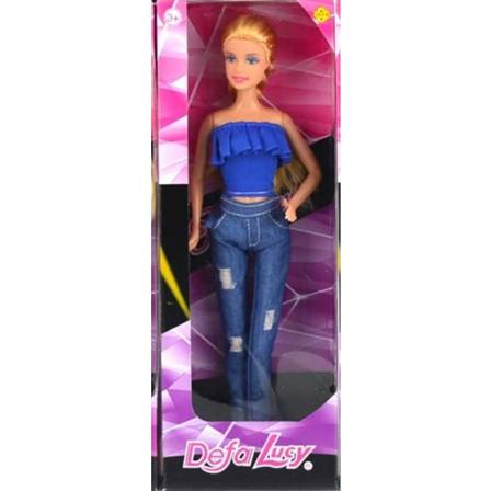 Leksaker Defy Lucy Doll Docka Jeans Blå Topp 29cm