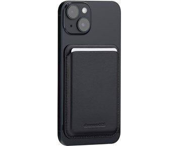 dbramante1928 Leather wallet with MagSafe - Black - Mobilplånbok i läder med plats för tre kort