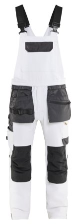Blåkläder 262516421098C60 Hengelbukse hvit/svart C60, Klær