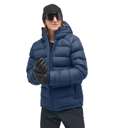 Haglöfs Rosson Down Hood Men Blå - Herr - 607460 - M