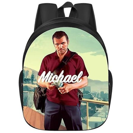 Grand Theft Auto Backpack Student Skolväska