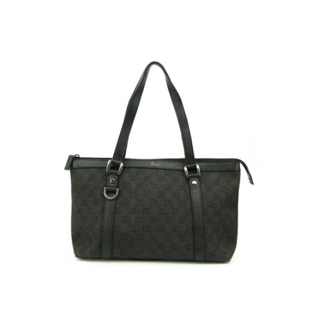 Gucci Vintage, Pre-owned Shoulder bag Zwart, Dames, Maat:ONE Size,stof
