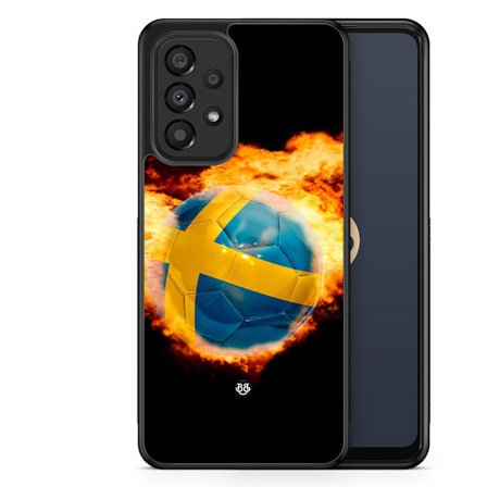 Bjornberry Skal Samsung Galaxy A33 5G -Sverige Fotboll