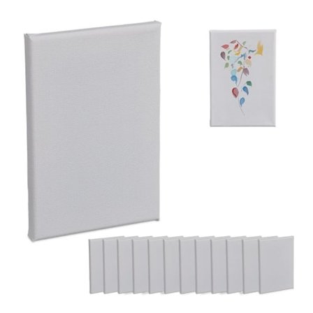 Lærred 12 x 18 cm i sæt af 14 stk