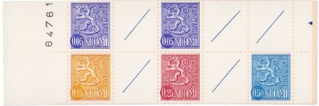 Finland 1973 - MICHEL MH4 (Cover b) - Postfrisk hæfte