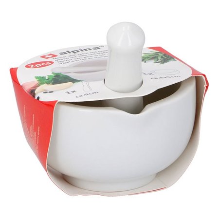 Mini Mortar & Pesteli 8x5cm - Täydellinen pieneen keittiöön