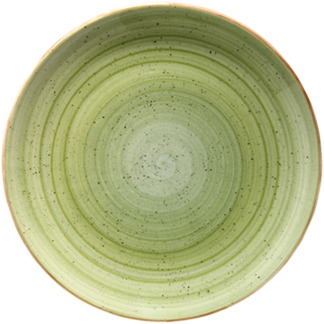 Tallrik Bonna Aura Therapy Grön