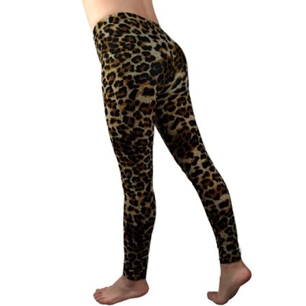 Yoga Bukser Højtaljede Bukser LEOPARD PRINT