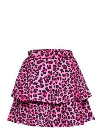 Kmgselma Layered Short Skirt Ptm Dresses & Skirts Skirts Short Skirts Multi/mønstret Kids Only