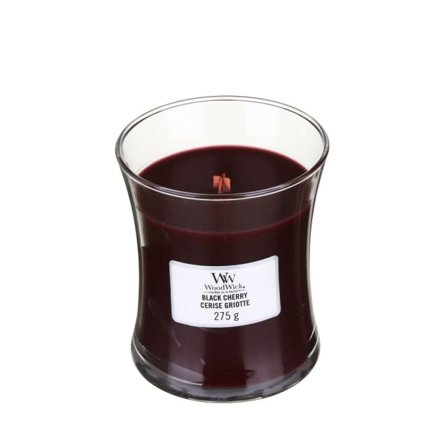 WoodWick Black Cherry - Medium Ljus & ljusstakar