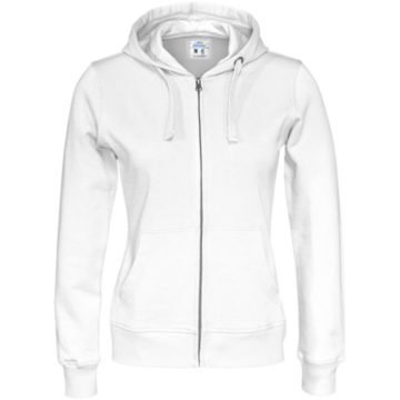 Huvtröja Zip Dam Cottover