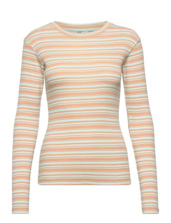 2X2 Cotton Stripe Tuba Top Cream Mads Nørgaard