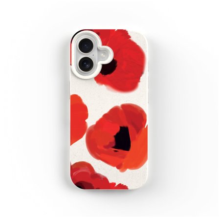 Eco-Friendly PLNTPRTCT Phone Case Teal Blush, Made with Plants, iPhone 17