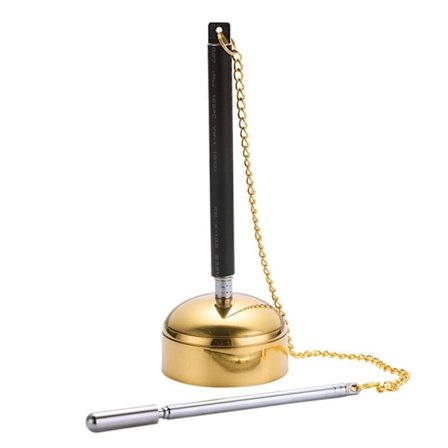 Joustavan pituuden messinkinen äänimalja joogaan, meditaatioon ja laulamiseen