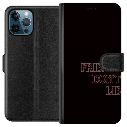 Kompatibelt pungcover til Apple iPhone 12 Pro Max Stranger Things Friends Don't Lie