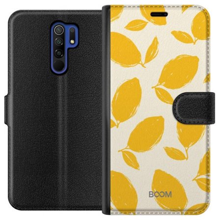 Plånboksfodral till Xiaomi Redmi 9 med Lemon Breeze