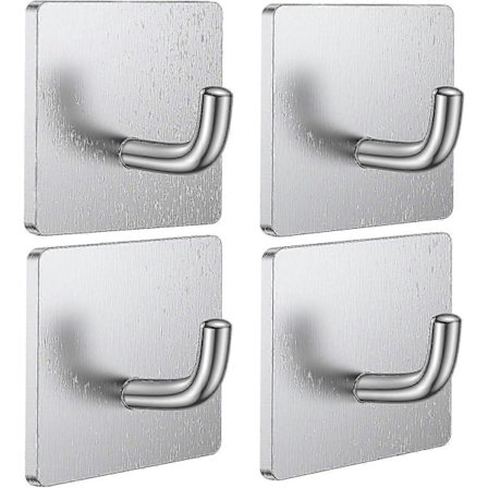 Klæbrig Krog Kraftig Vandtæt Rustfrit Stål TTS