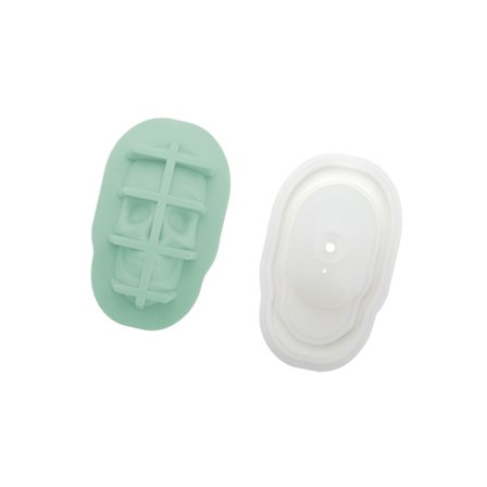 3D Kraniehovedform Isforme Fødevaregodkendt Silikone Rund Isboldmaskine Drikketilbehør Praktisk Køkkengadget