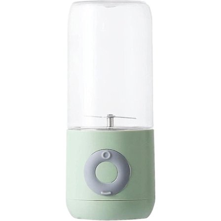 Bärbar Fruktmixer, 500ml 6 Blad Juicer USB, BPA-Fri Grön