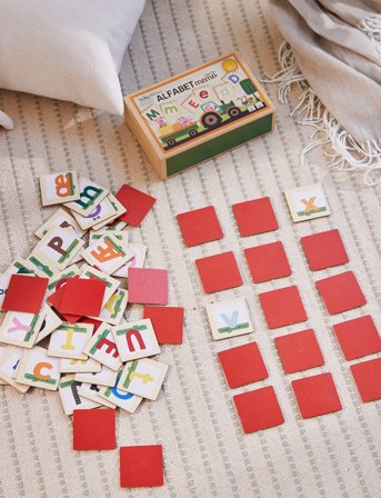 Barbo Toys Wacky Wonders Alphabet Memo - Multi/patterned - ONE SIZE