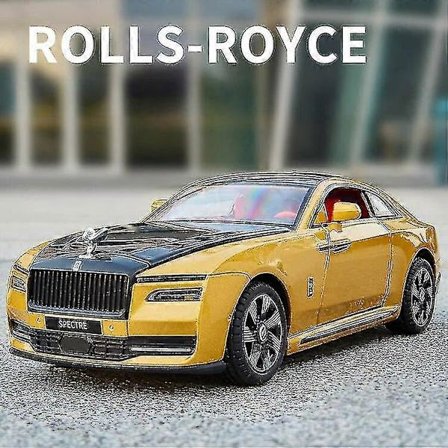 1/24 Rolls-royce Spectre Leketøy Bil Modell Høy Simulering Legering Lyd Lys Trekk Tilbake Leketøy Kjøretøy For Gutt Julegave Samling Uten Eske - Miao