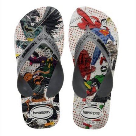 Havaianas Flip Flops Barn Max Heroes Vit 27/28