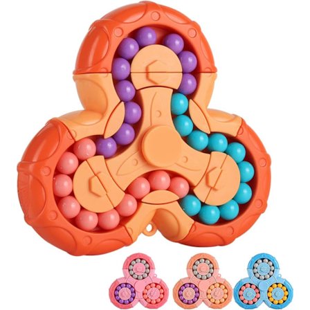 Magisk Roterende Terning - 3D-puslespil & Spinner Legetøj - Gave til Børn 3+ (Påske/Jul)