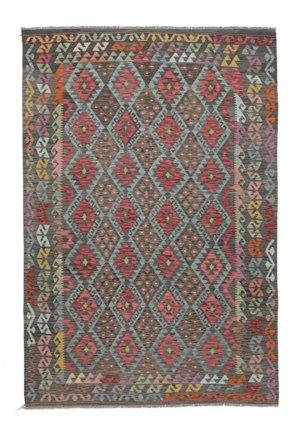 Kilim Afghan Old Style Rug 196X294 Wool