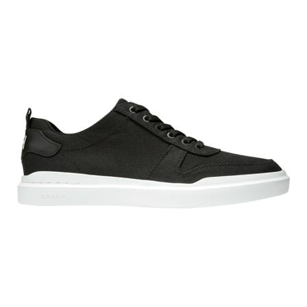 Cole Haan GrandPrø Rally Canvas Court Sneakers , Zwart , Heren , Maat: 46 EU