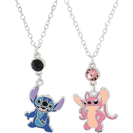 Smukke emalje dinosaur vedhæng halskæder, par sort hvid dinosaur drage charme halskæder choker KPOP smykker gaver