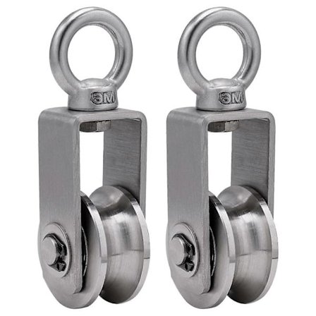 Trinse med 2 kulelager i rustfritt stål