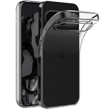 Coque TPU til Google Pixel 9 / Pixel 9 Pro - Transparent Silikone Gel Beskyttelse Blød Ultra Tynd Phonillico