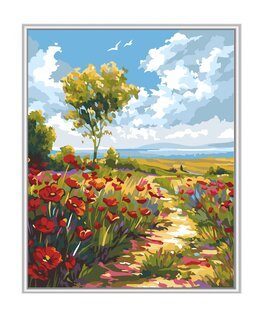 Paint By Numbers Sommerdag - WizardiArt