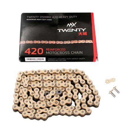 Ketju Twenty Oshiro 420 Heavy Duty – Hae pyörän mukaan - Yamaha TT-R 50 2006-2018