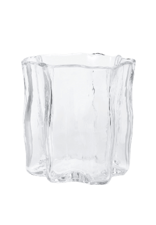 Åhléns Home Cylindervas och ljuslykta LEIA 10 cm Ljuslyktor & ljushållare Transparant ONESIZE