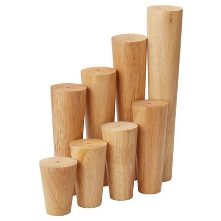 Sett med 4 tre-eikmøbler sylinderben 20CM